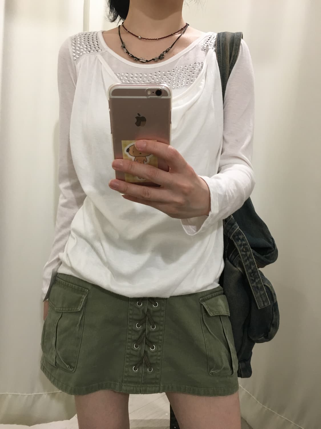 레이어드 스커트 롱슬리브 상품이미지2