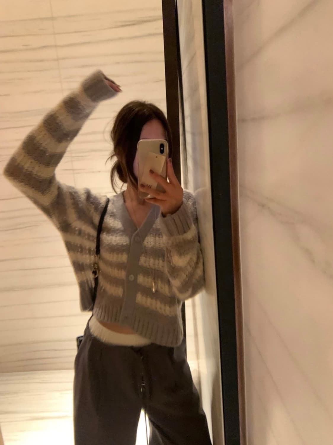 (새상품)포스터 레니 알파카 가디건 상품이미지2