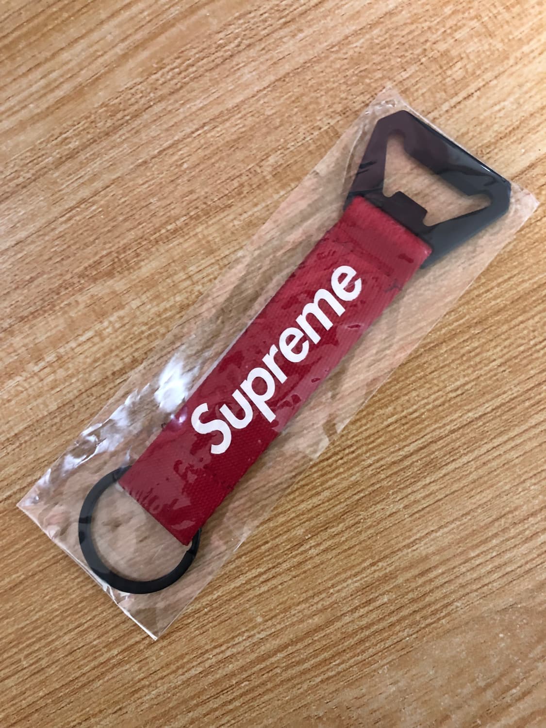 슈프림 보틀 오프너 웨빙 키체인 레드 상품이미지2