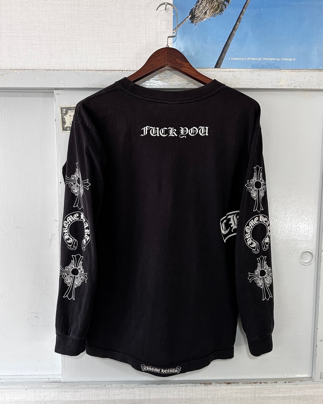 90s USA OG Chrome hearts LS 상품이미지2