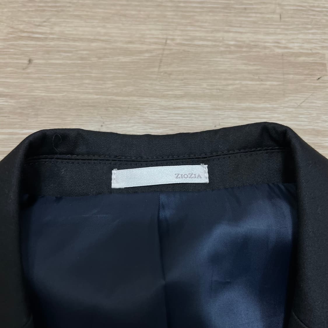 지오지아 모직 테일러드 블레이저 정장자켓 [블랙] L/100 상품이미지4