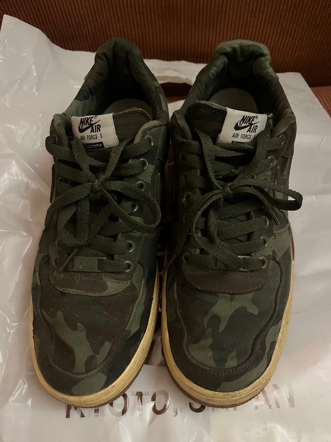 Supreme 에어포스원 카모 상품이미지2