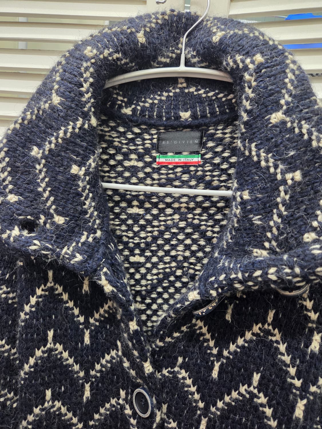 ES.GIVIEN 이태리 울알파카 니트 코트 상품이미지3