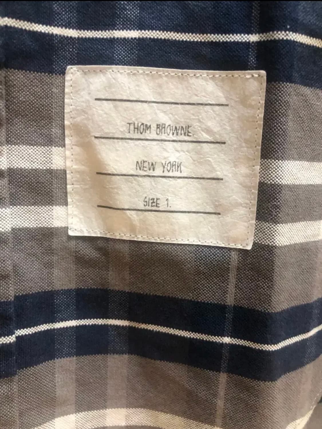 신품급)톰브라운 정품 도민준 셔츠 상품이미지5