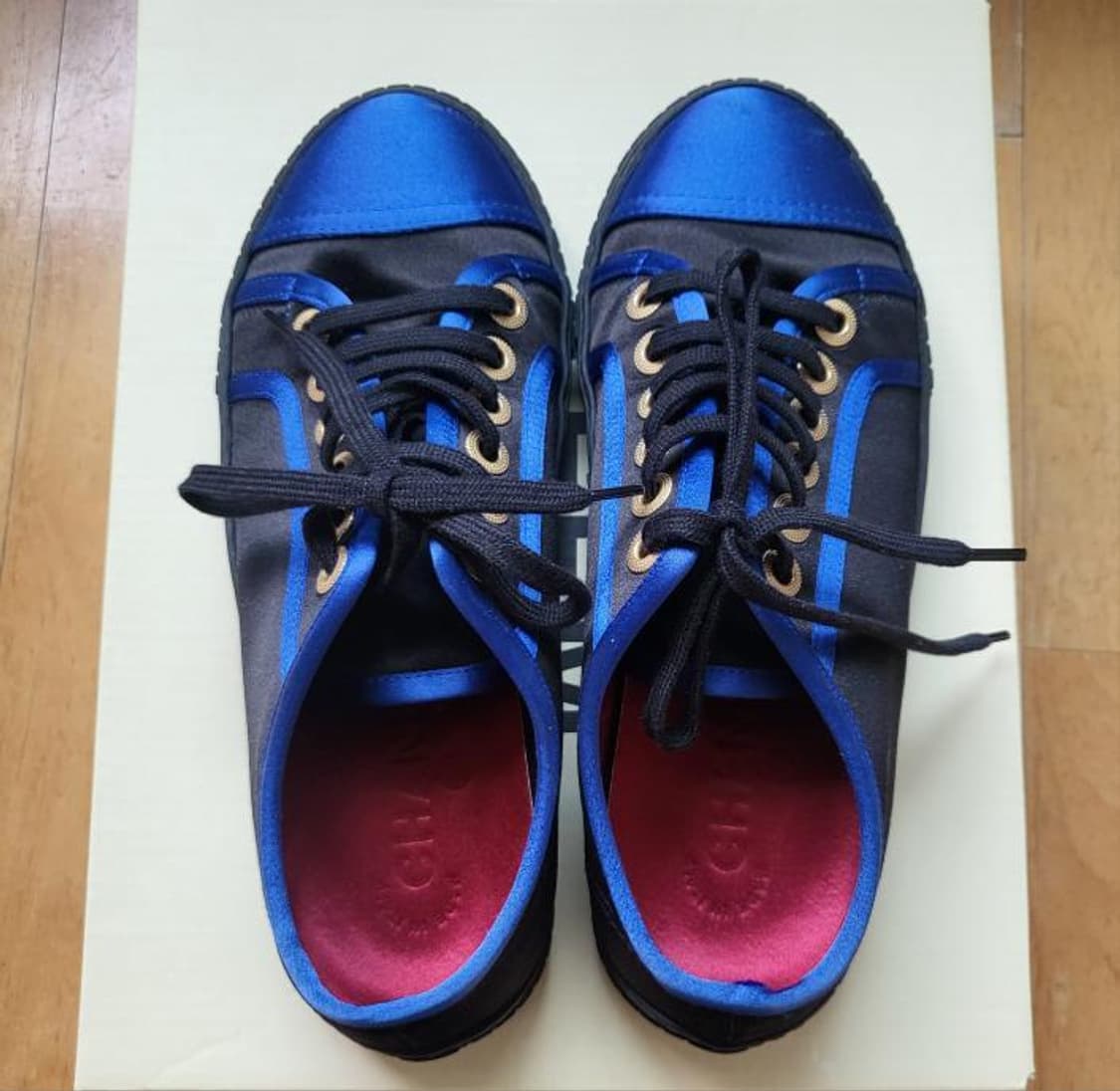 샤넬 새틴 스니커즈운동화 상품이미지4