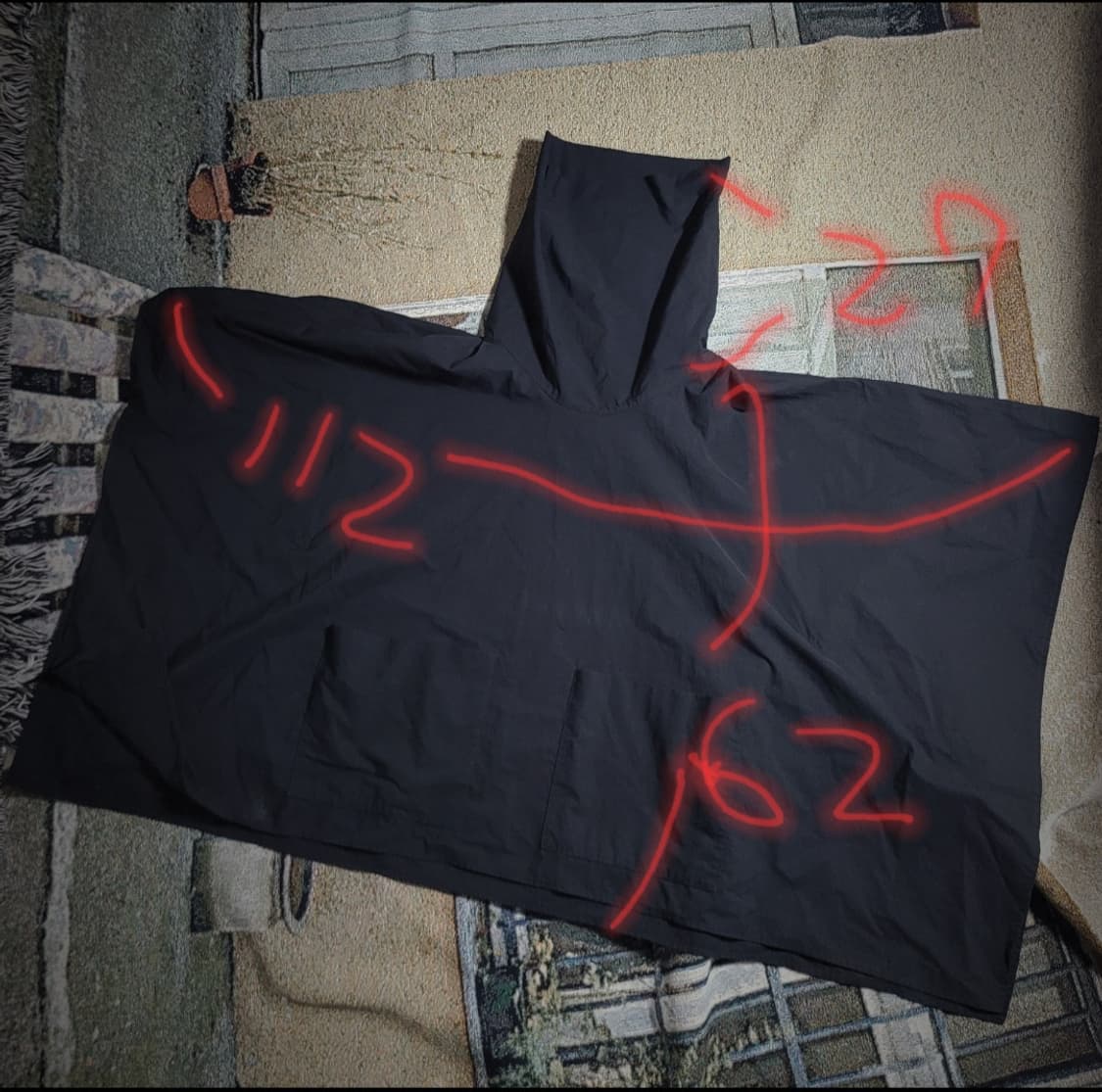 크리스타세야 투 포켓 판초 하이넥 상품이미지7