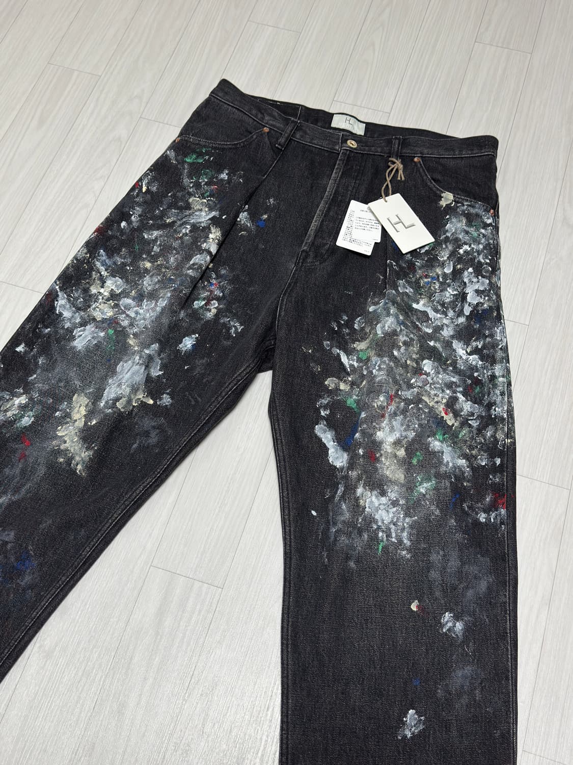 [3] 헤릴 HERILL 스플래쉬 블랙 4PK 데님 상품이미지3