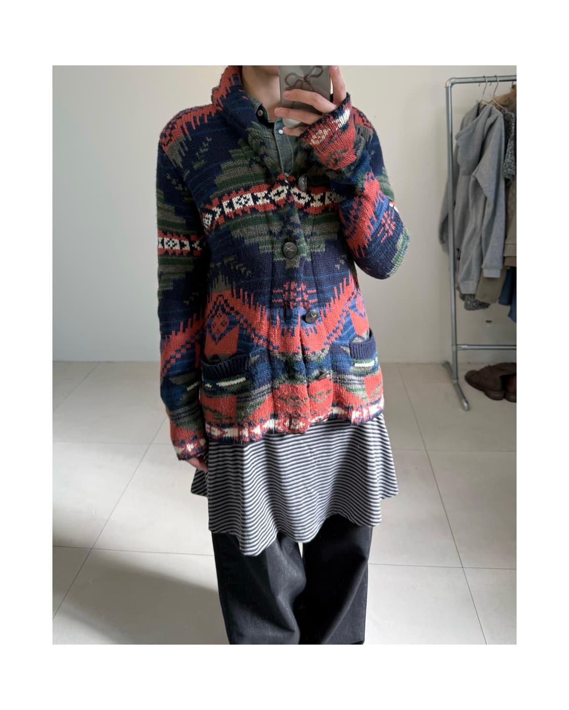 291295 homme 가디건 상품이미지4