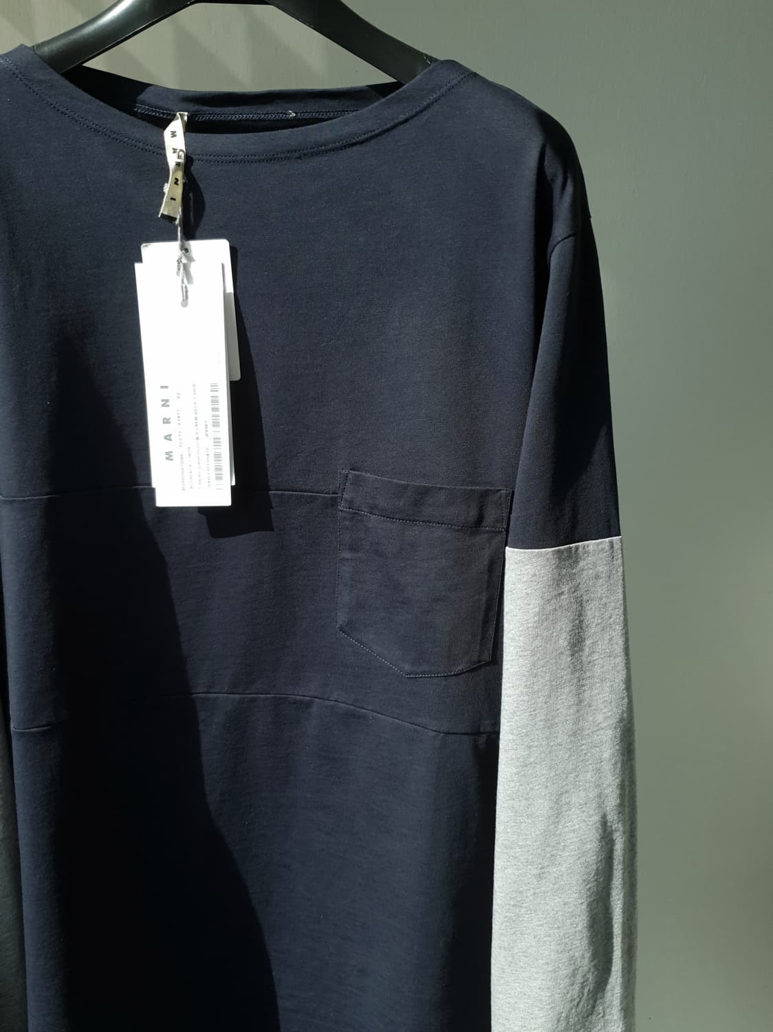 21F/W MARNI Color-Block L/S t-shirt 상품이미지4
