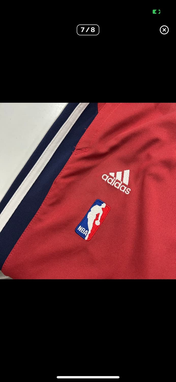 [S] 아디다스 NBA 버튼 트랙 팬츠 레드 A259 상품이미지7