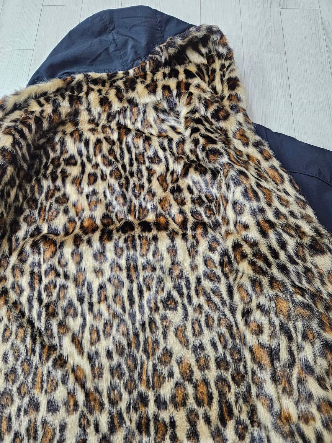 슈프림 포우 퍼 리버시블 후드 트랙 자켓 L사이즈 상품이미지3