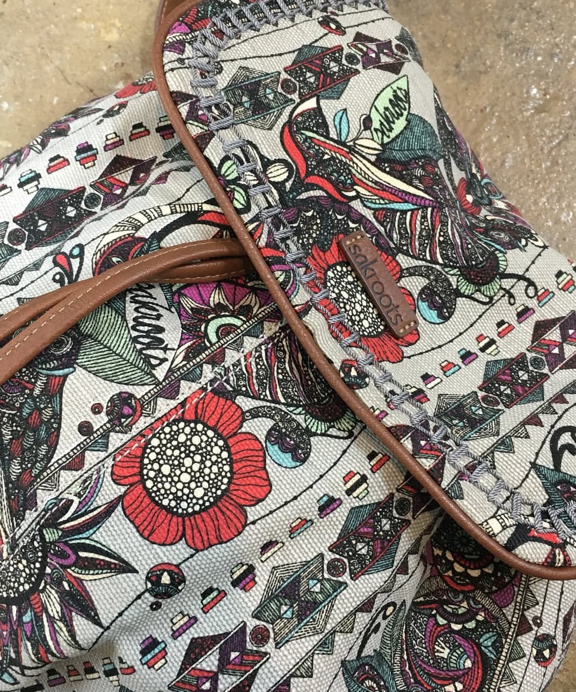 삭루츠(Sakroots) 보헤미안 투웨이 백팩 상품이미지4