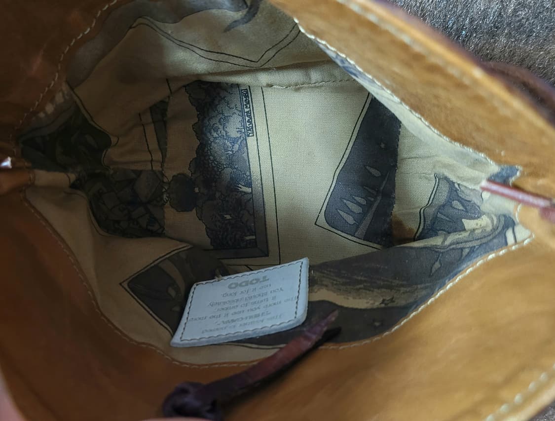 일본제품 가죽 가방(소형) 상품이미지7