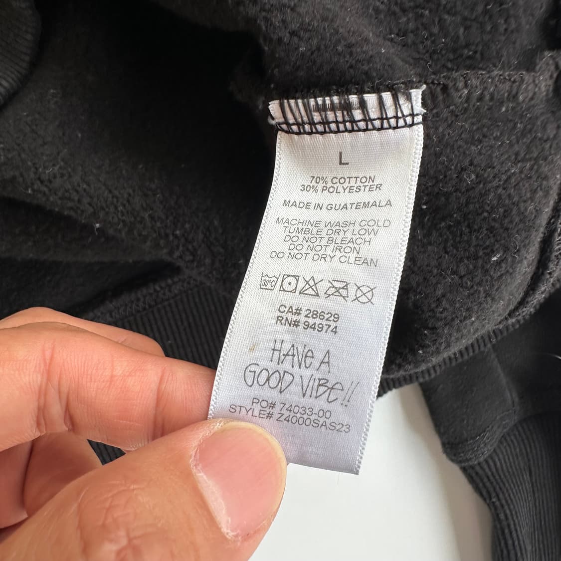 스투시 23F/W 바브 사슬링크 후드티 상품이미지7