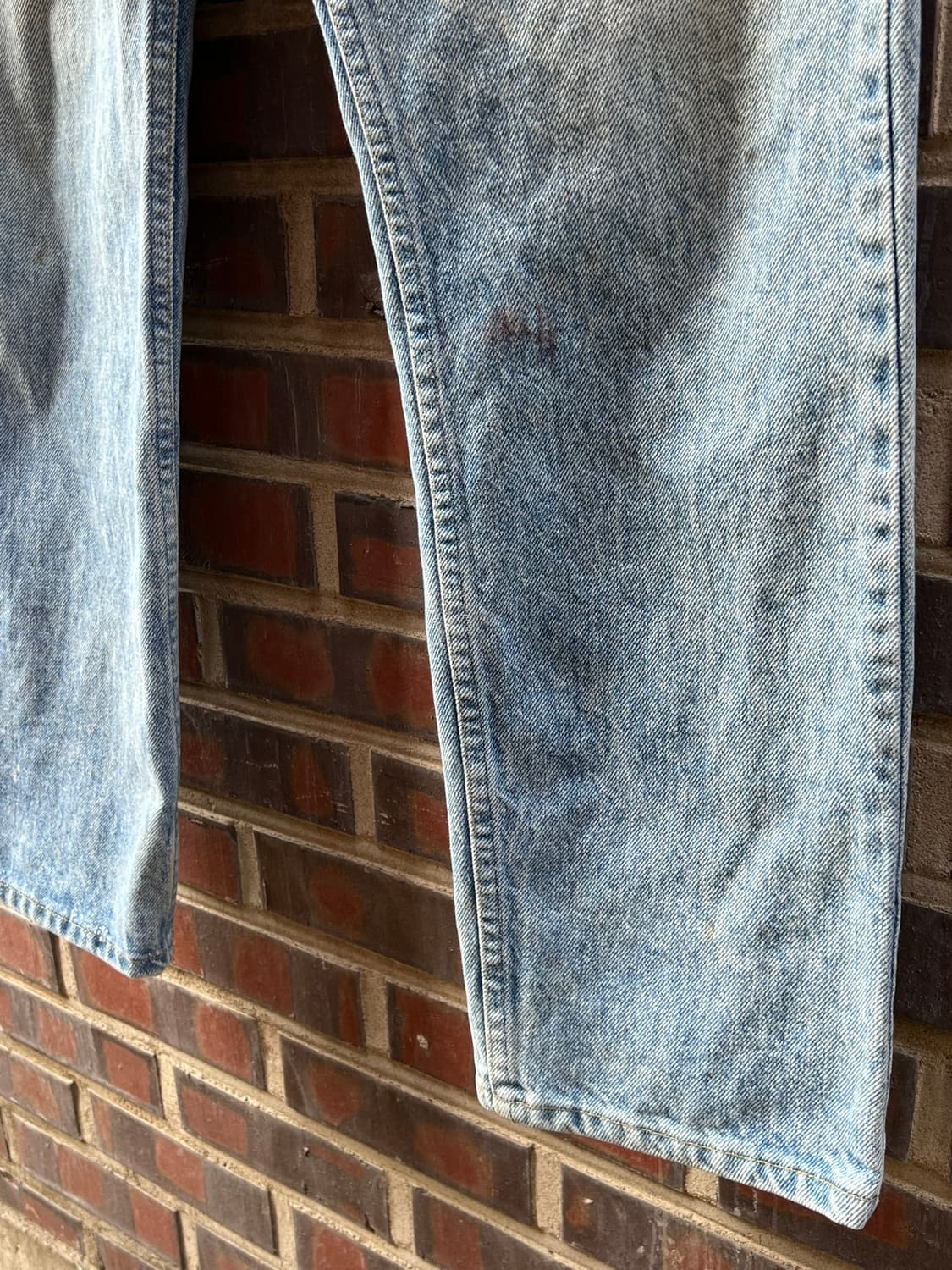 90's [33x30] 리바이스 509 오렌지탭 USA 빈티지 데님 팬츠 상품이미지5