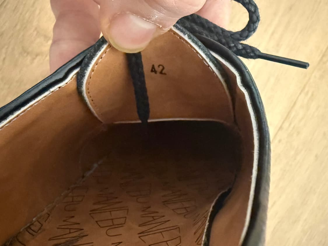 Manebu HIHIN black 42(270) 상품이미지2