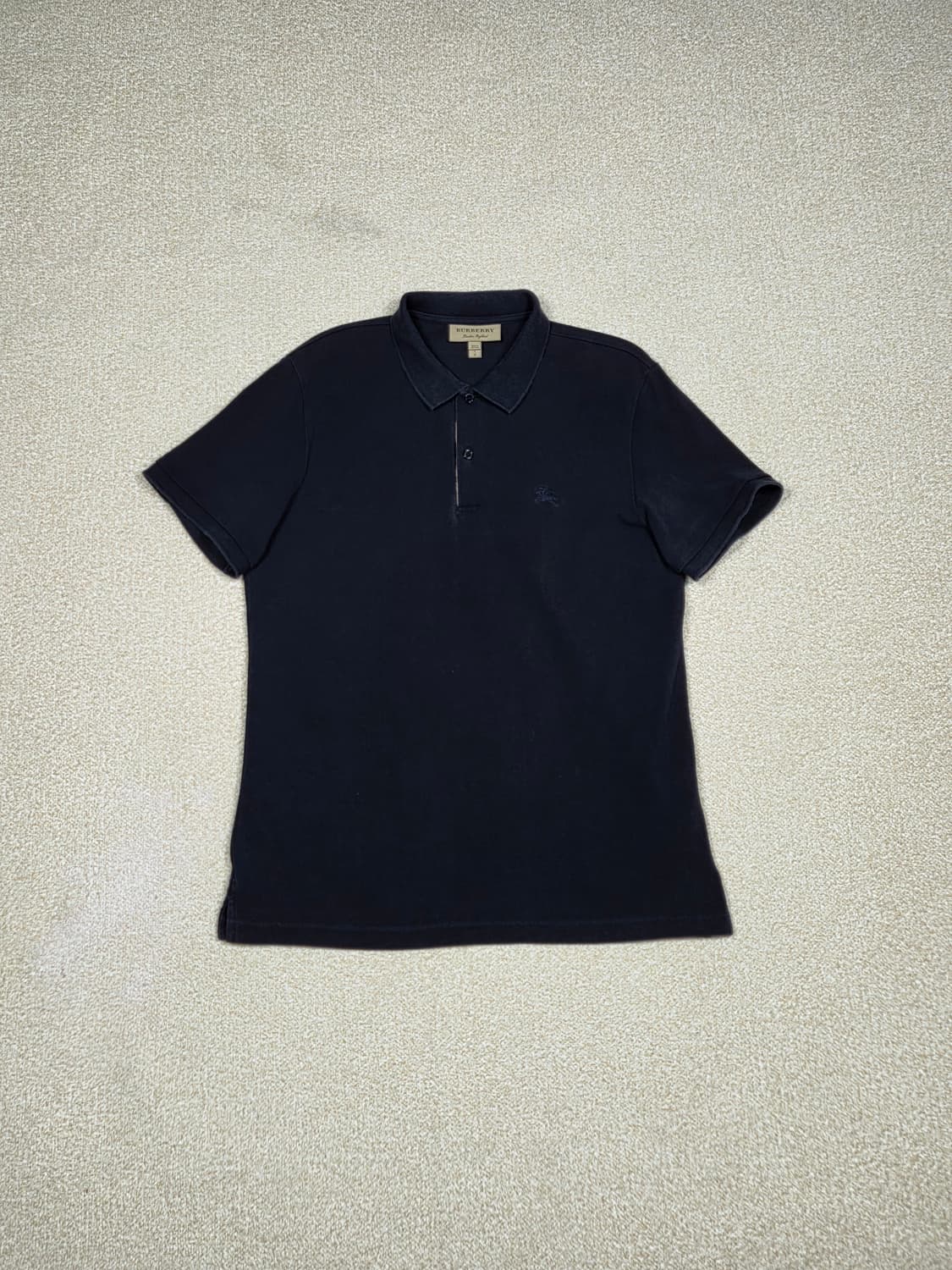 [버버리] 에퀴스트리안 나이트 로고 피케 반팔 셔츠 | S00135 상품이미지1