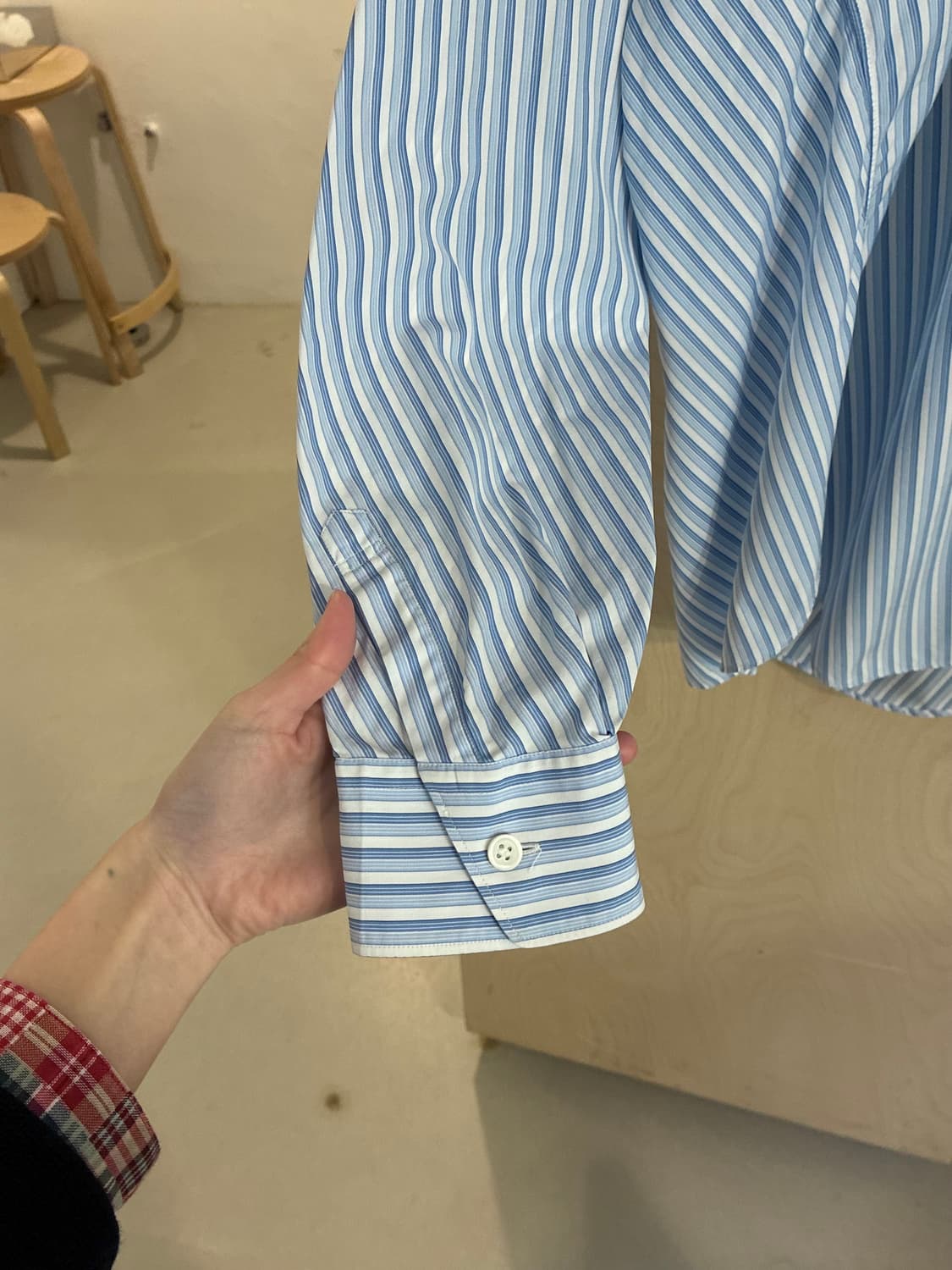 꼼데가르송 비대칭 셔츠 상품이미지4