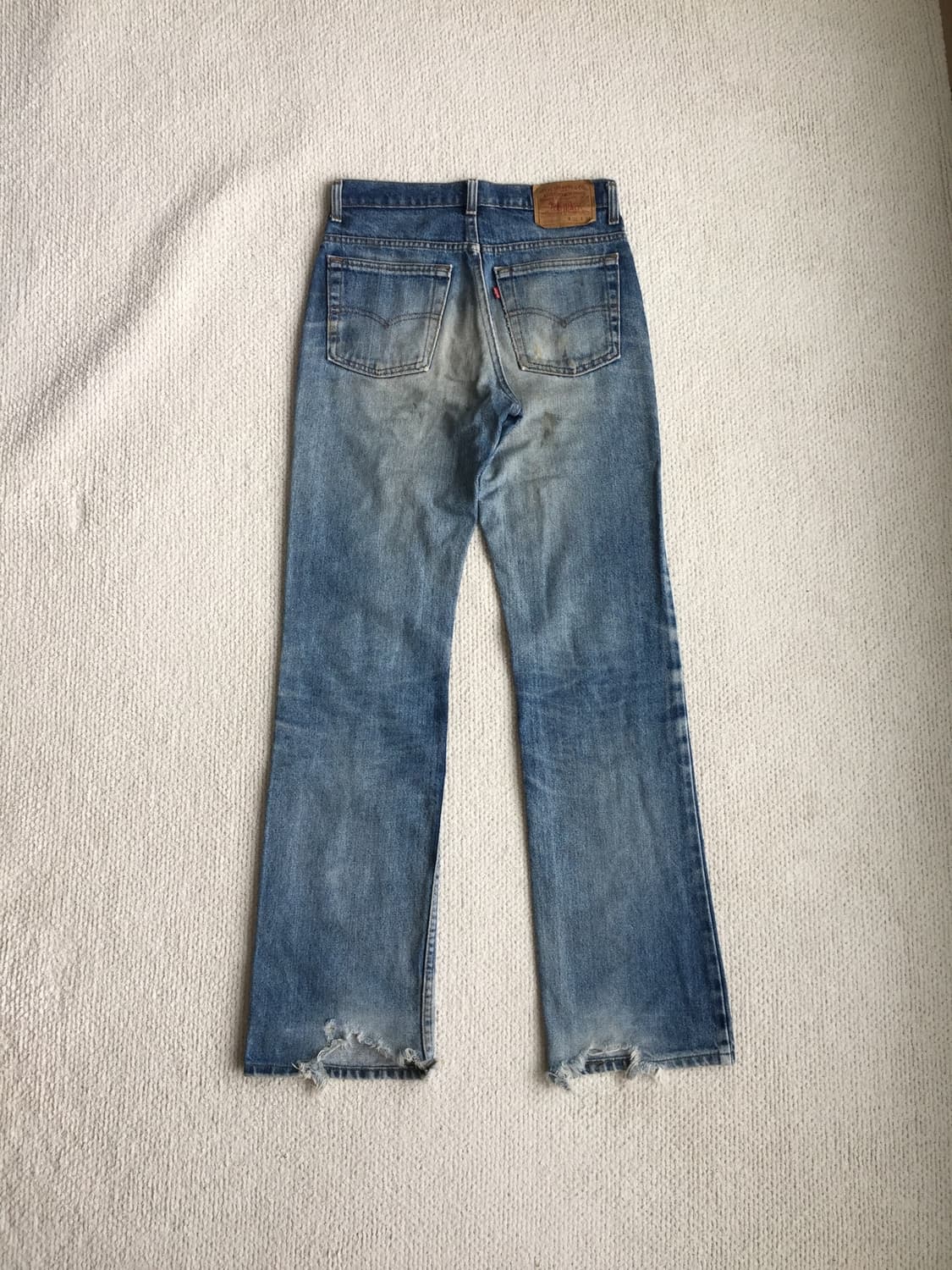 90‘s levis 리바이스 517 부츠컷 데님 굿에이징 상품이미지4