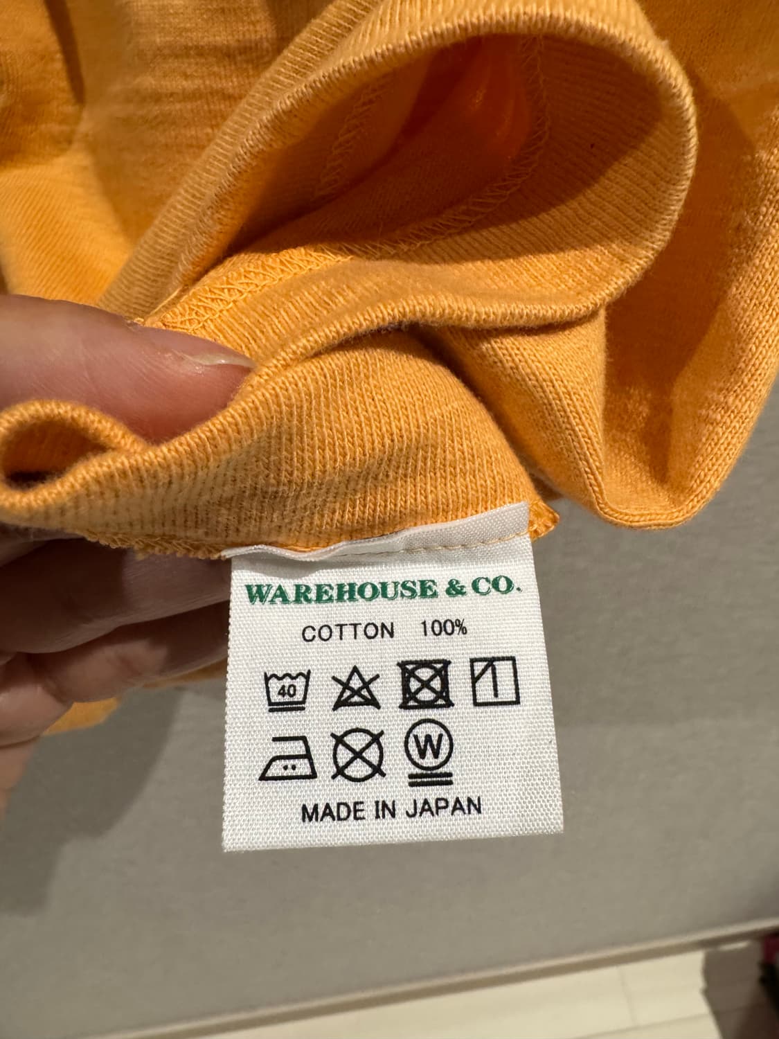 웨어하우스 티셔츠 판매합니다 상품이미지3