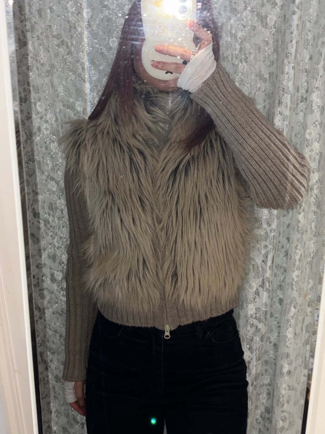 Morgan Fur zipup 상품이미지5