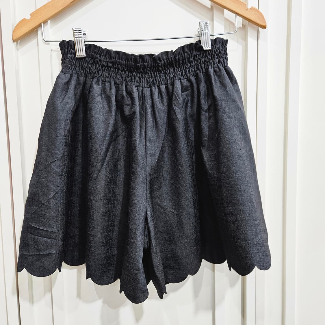 블랙 리본포켓 바지 상품이미지4