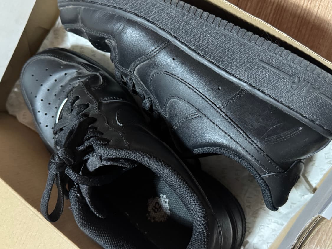 나이키 에어포스 블랙 상품이미지5