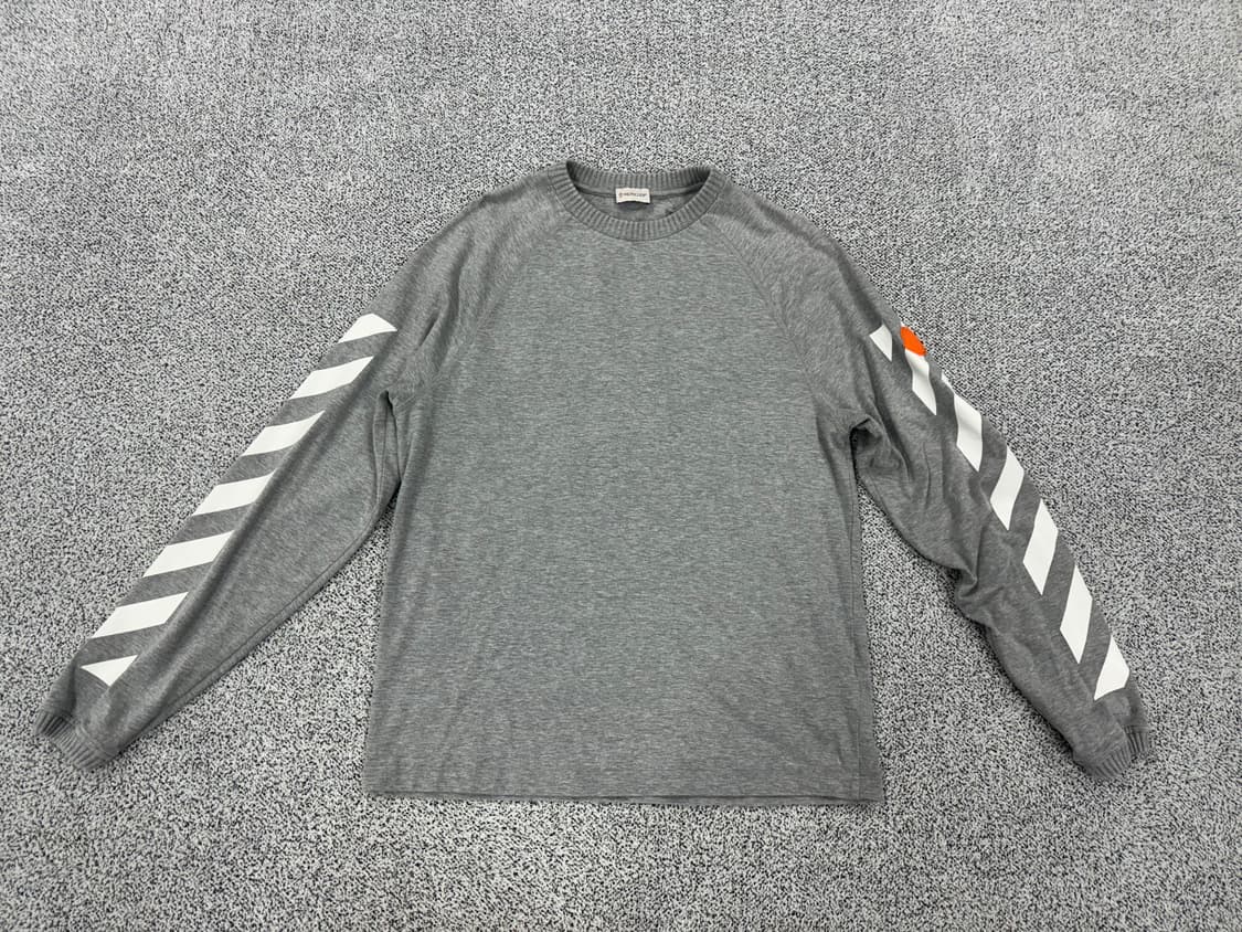 몽클레어 x 오프화이트 맨투맨 상품이미지1