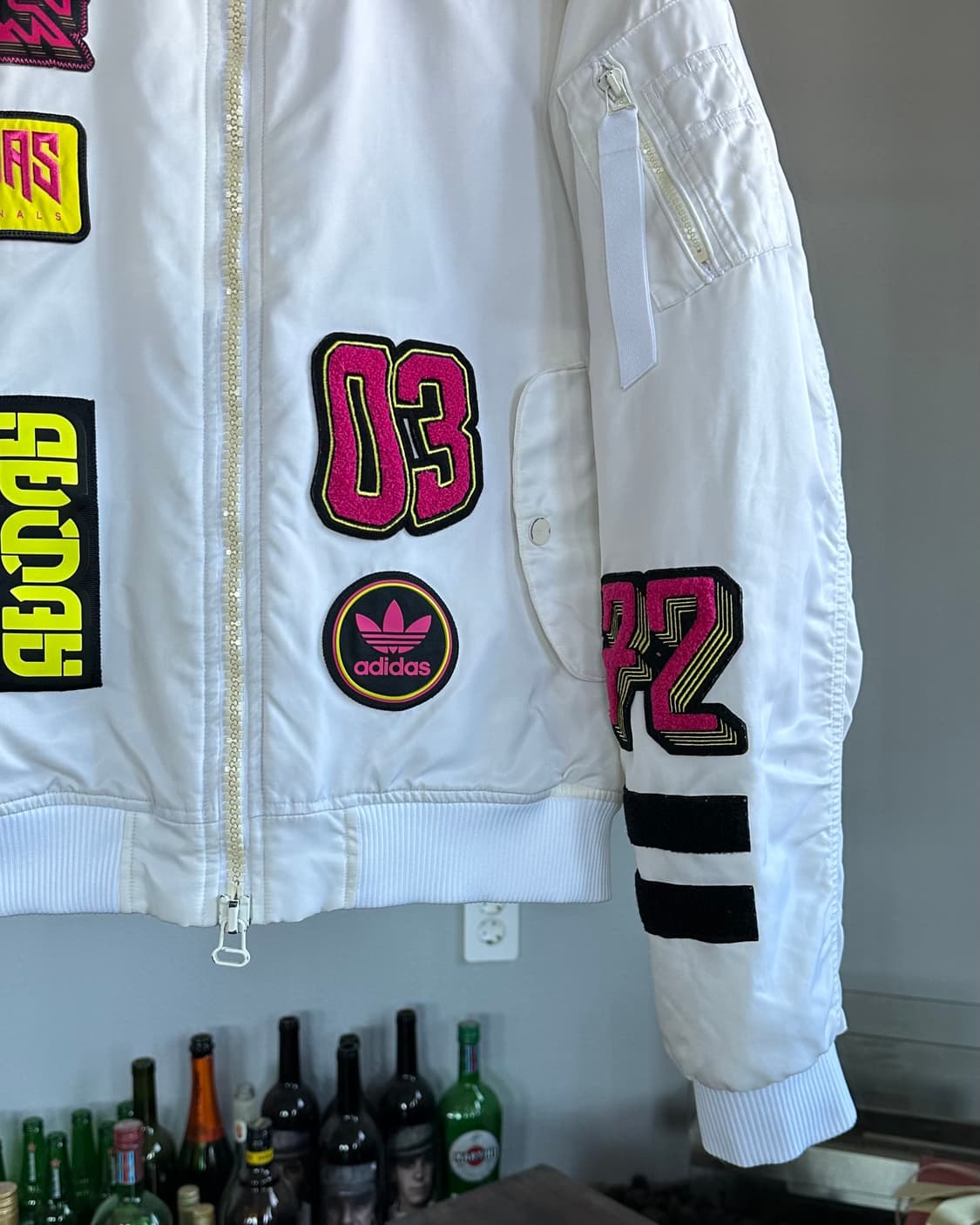 [L]아디다스 오리지널 MA-1 봄버 패디드 자켓 상품이미지8