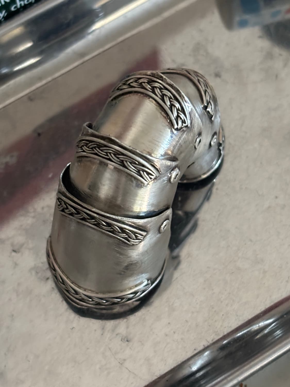 925 Medieval Armor Ring 상품이미지4