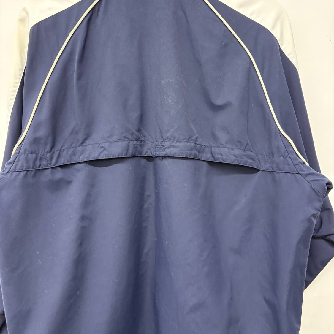 나이키 빈티지 네이비/화이트 바람막이 자켓 남/M 상품이미지6