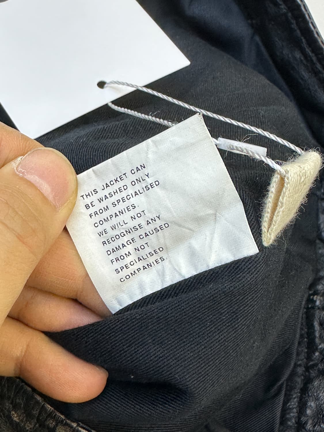 Energie 이태리 페이드 바이커 레더 자켓 상품이미지9