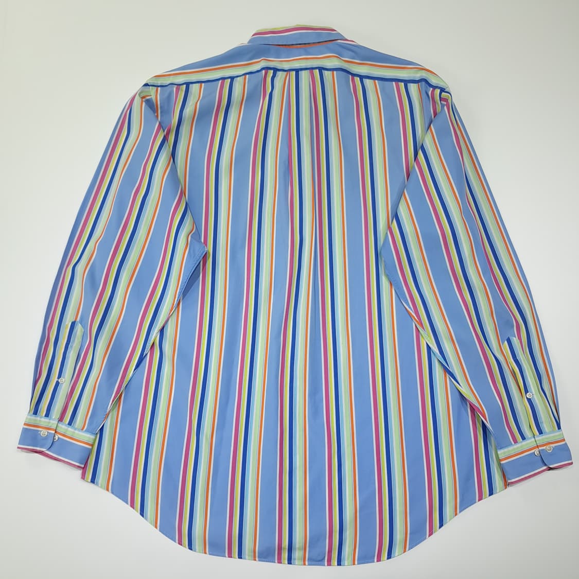 CL677 XL 폴로 90s 스트라이프 멀티컬러 버튼다운 셔츠 남방 상품이미지7