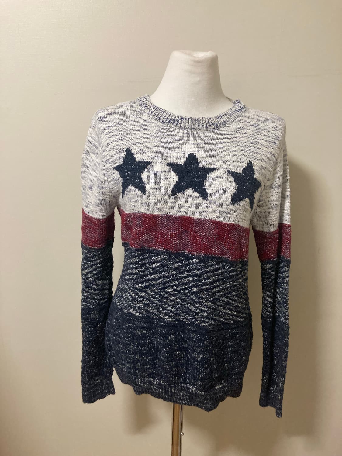 별 패턴 니트 상품이미지5