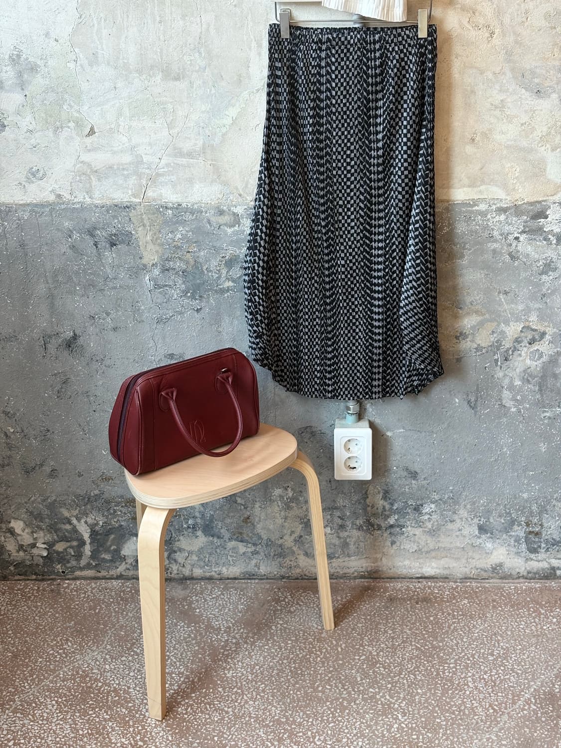 Nakazawa Brick Color Leather Tote Bag 상품이미지5