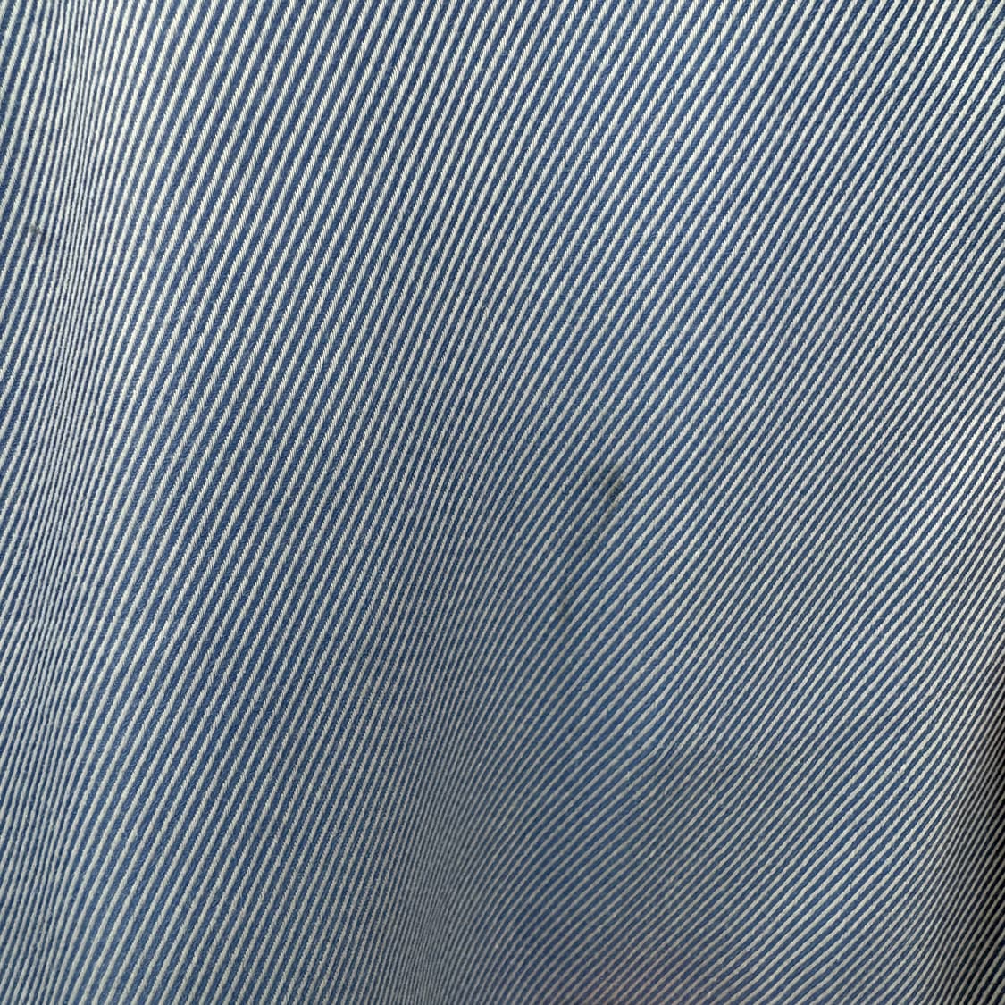 아쿠아스큐텀 블루 스트라이프 셔츠 남L 상품이미지5