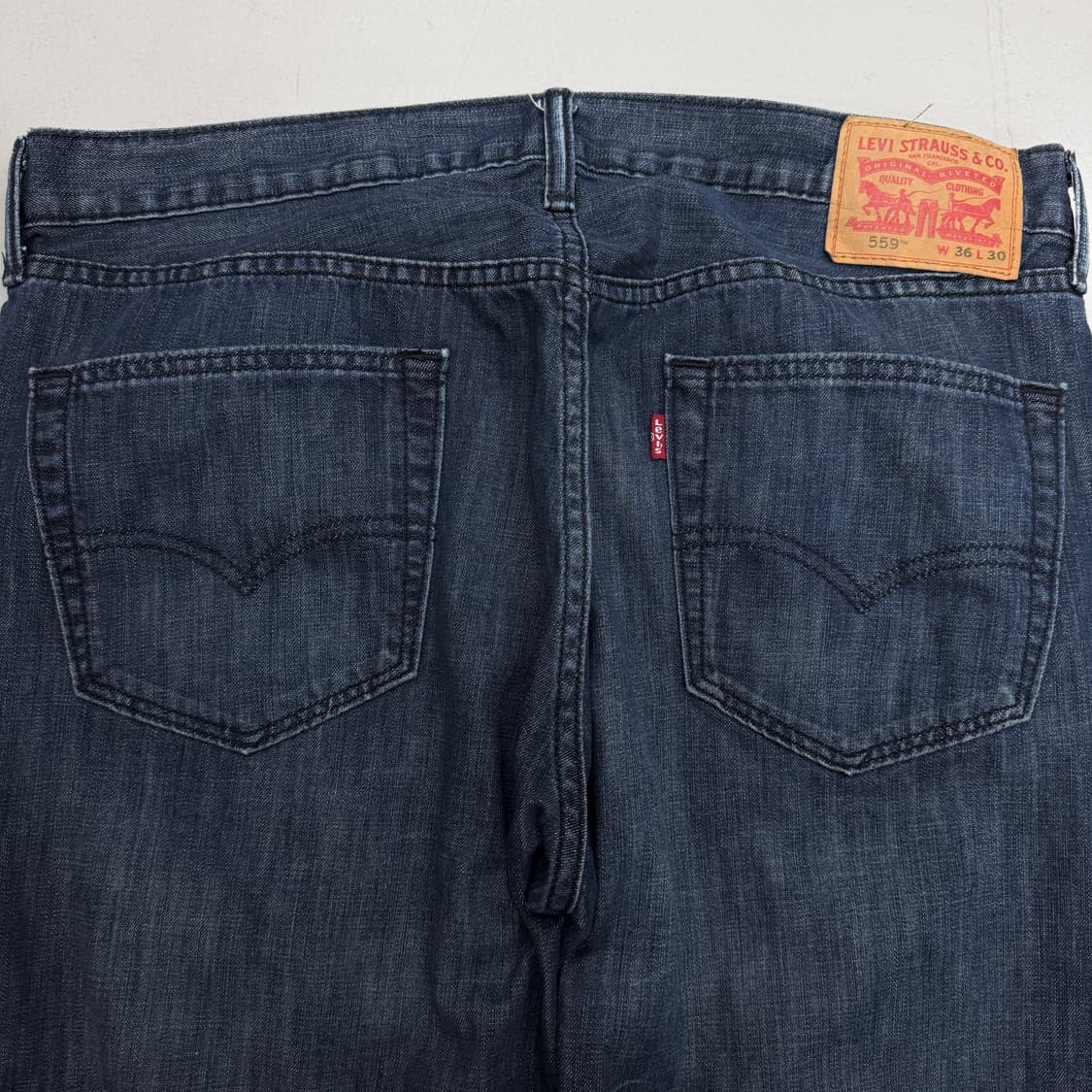 리바이스 559 새깅 워싱 스케이터 와이드 데님팬츠 상품이미지5