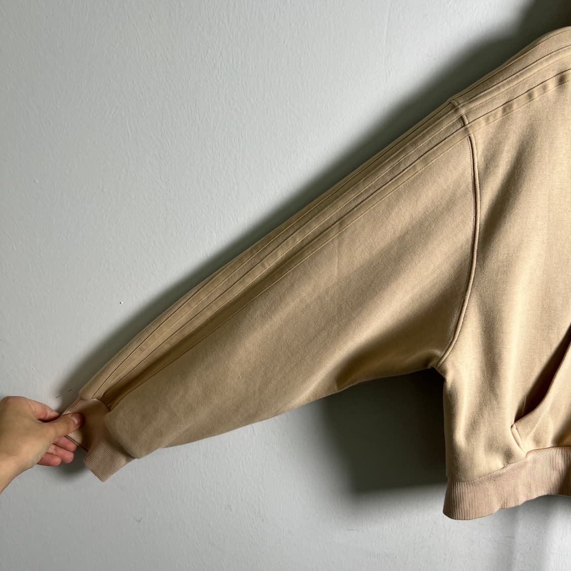 아디다스 올웨이즈 오리지널 레이스업 크롭 후드집업 XS 상품이미지6