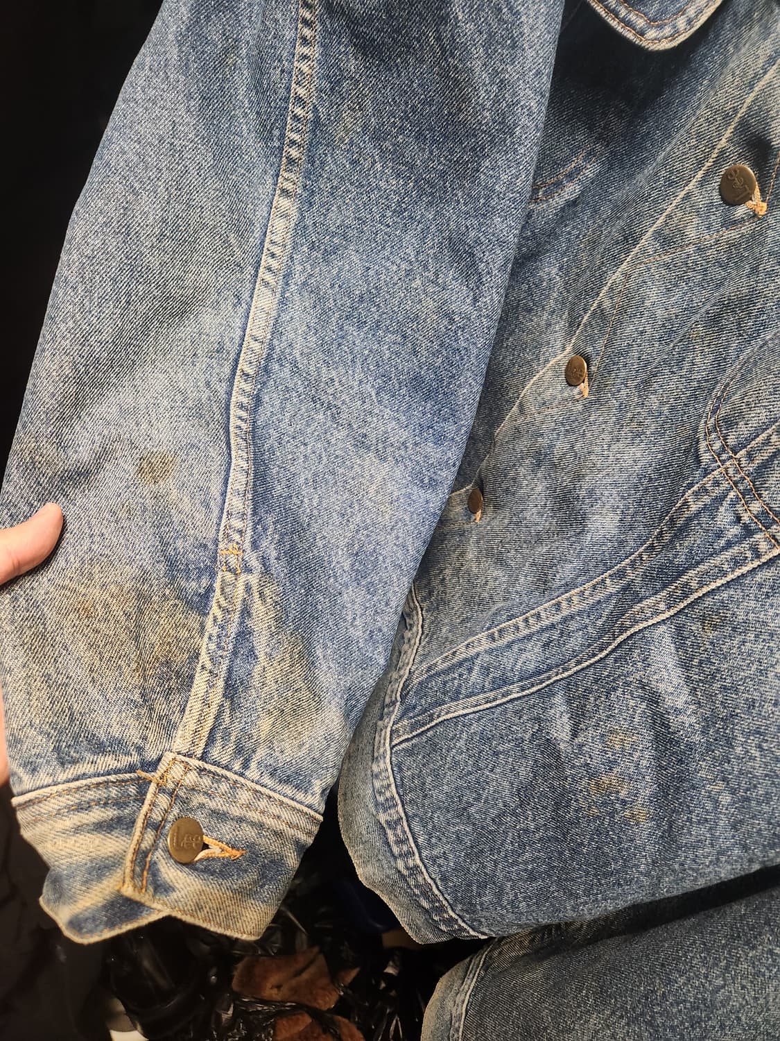 90s Lee 스톰라이더 블랭킷 데님 자켓 54 상품이미지4