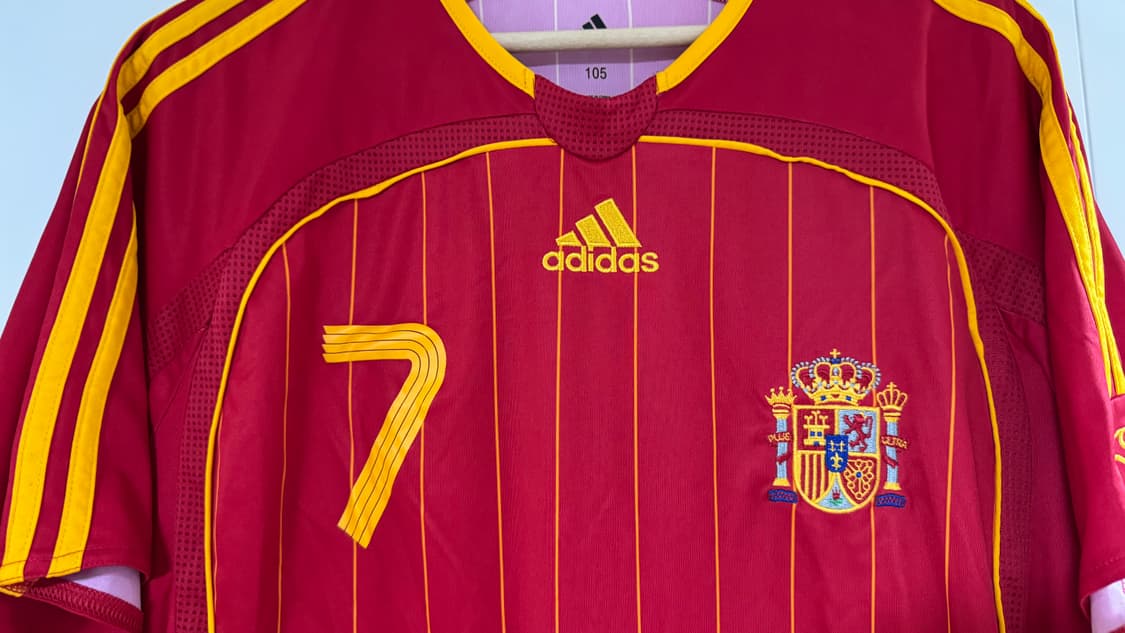 2006 월드컵 스페인 축구 국대 유니폼 라울  상품이미지4