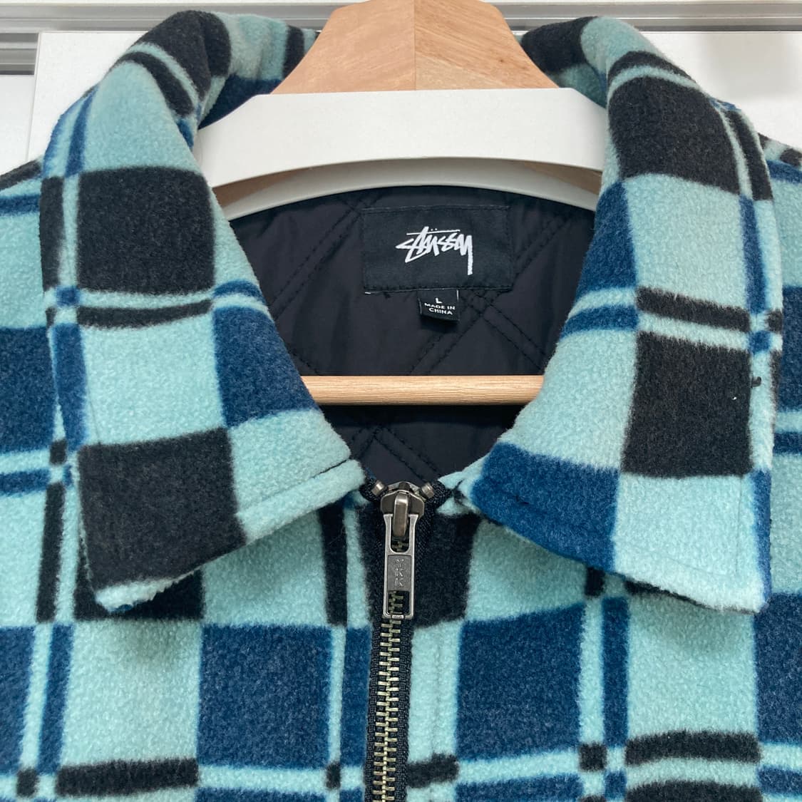 Stussy Brent Polar Fleece Jacket L 상품이미지3