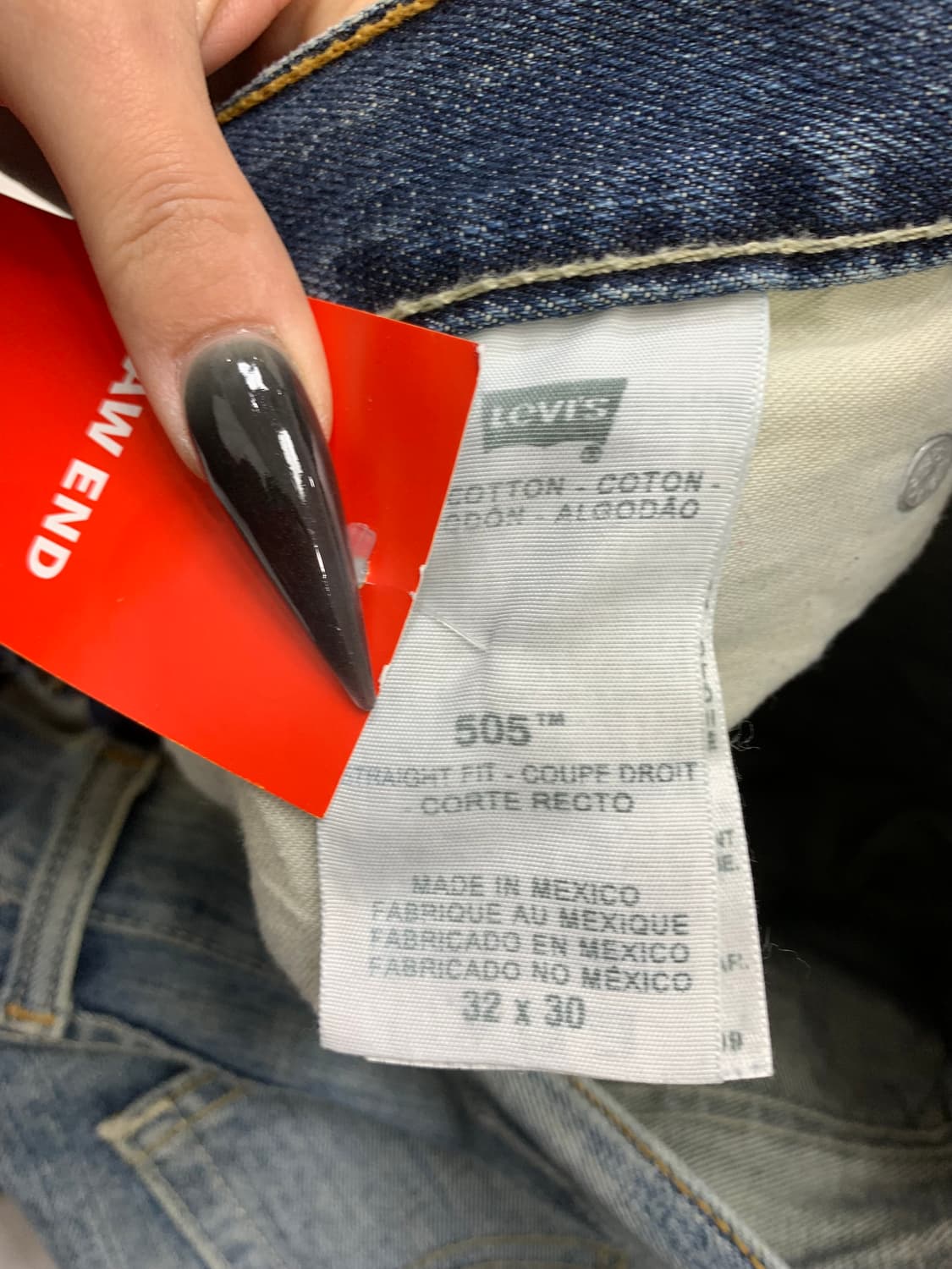 리바이스 505 데님 팬츠 #262 상품이미지4