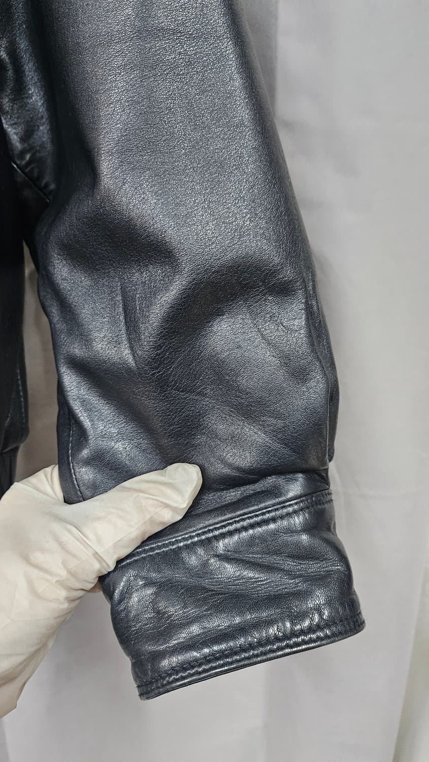 이태리   양가죽 밍크 카라 자켓  상품이미지4