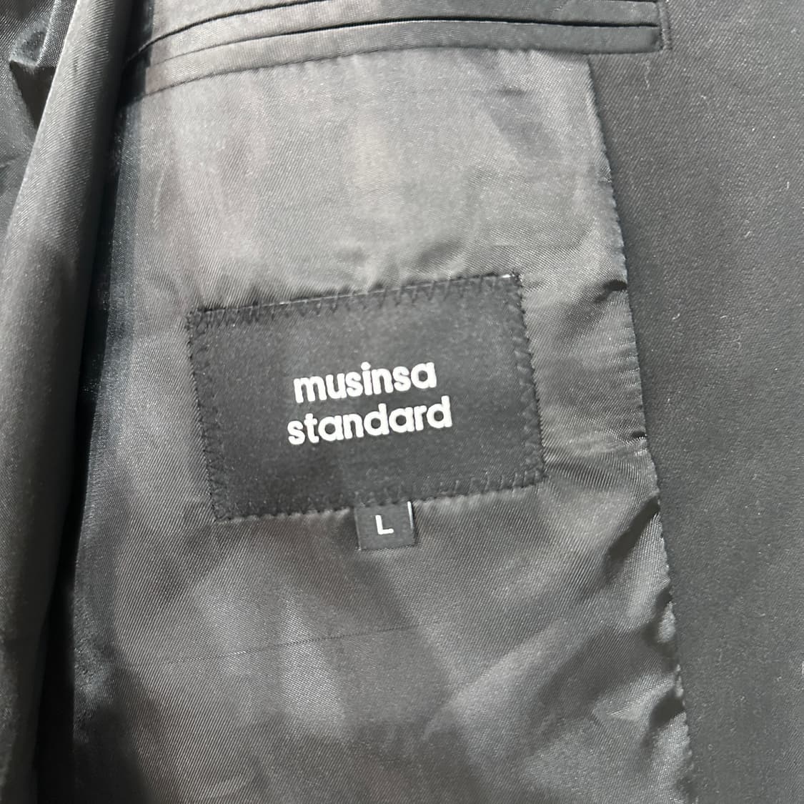 무신사스탠다드 오버핏 블레이저 자켓 L 상품이미지3