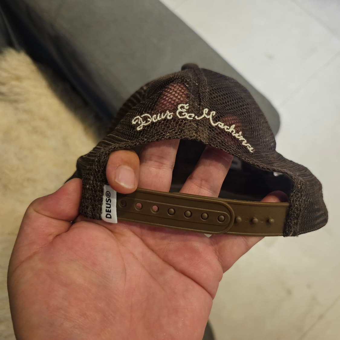 데우스 매쉬 트러커 캡 모자 상품이미지2