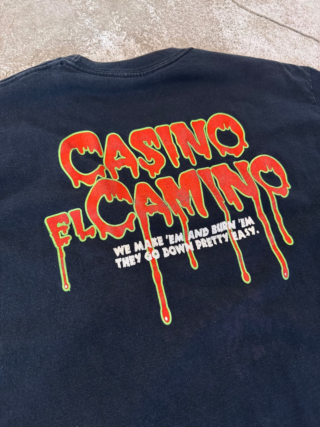 casino el camino 좀비 반팔티셔츠 상품이미지5