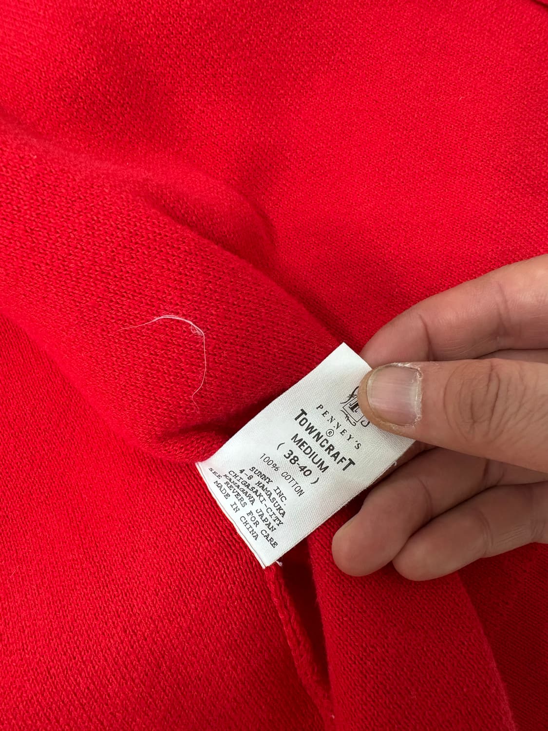  Town craft cotton knit shirt. 상품이미지5