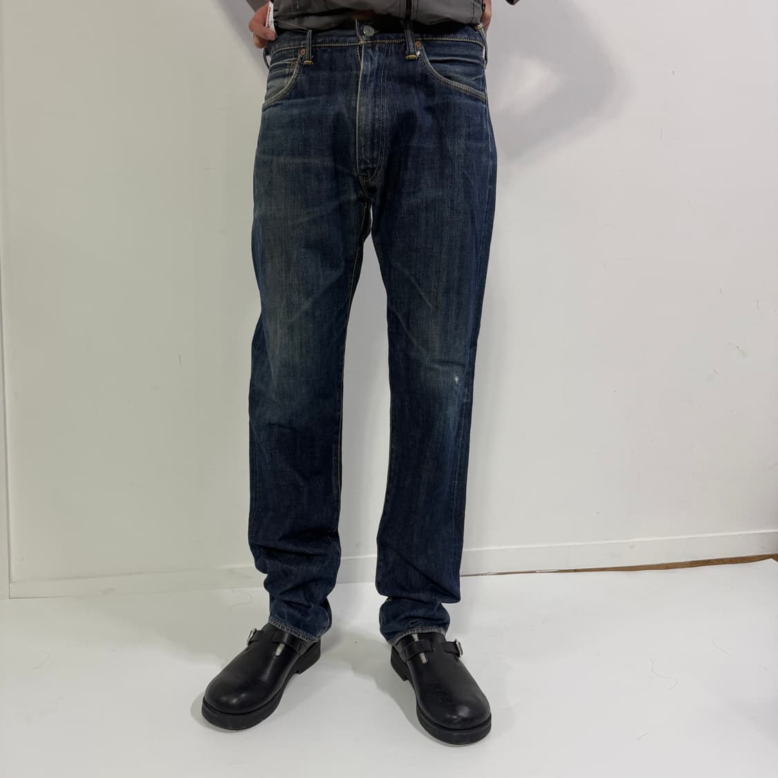 에비수 재팬 오리지널 셀비지 데님팬츠  상품이미지4