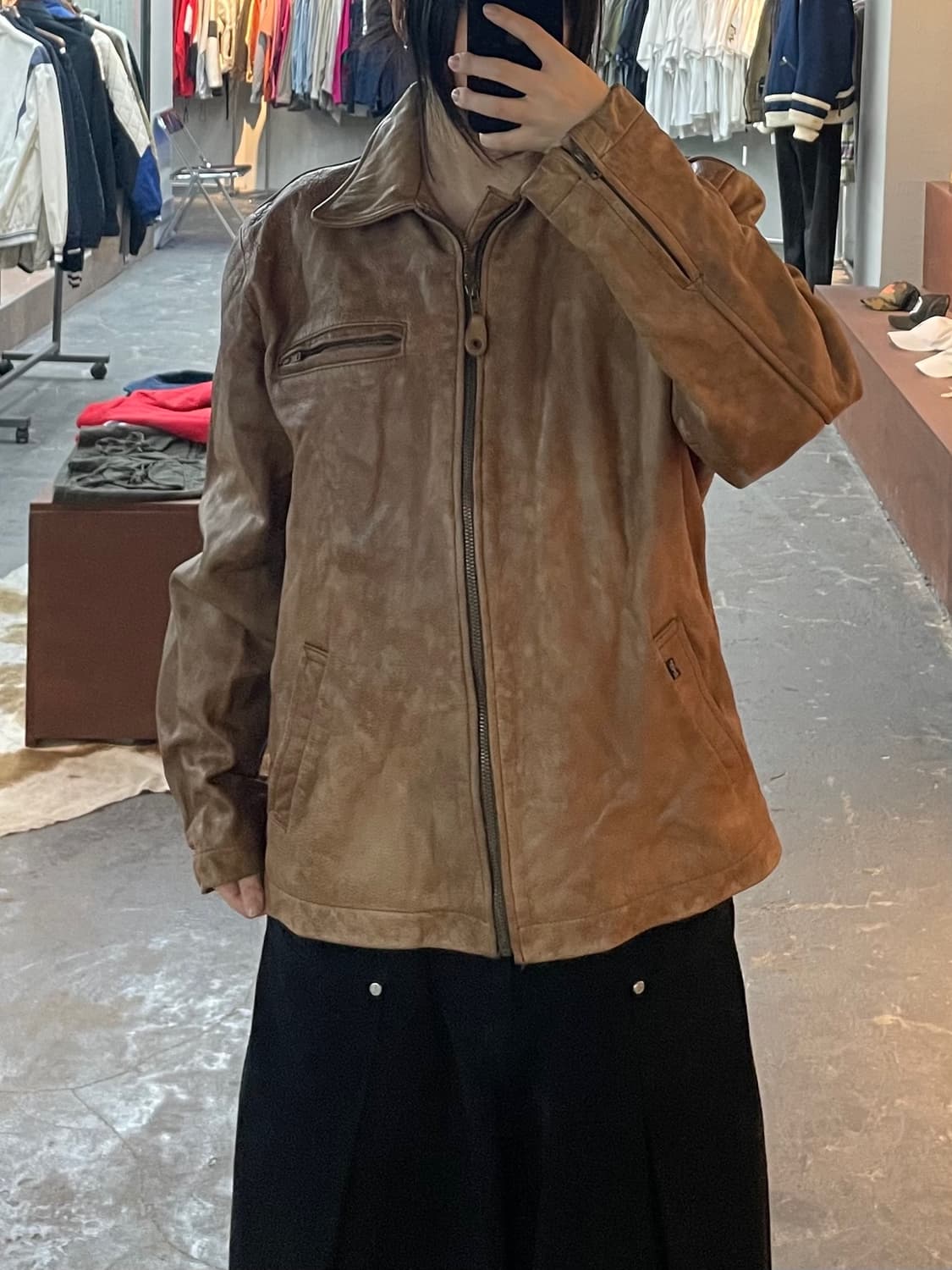 리바이스 빈티지 가죽 스포츠 자켓 H2287 상품이미지1