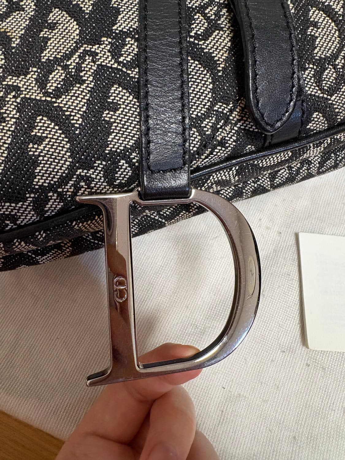 빈티지 디올 새들백 상품이미지7